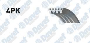 GATES 4PK1708 Kanalli Kayis Toyota Yaris 1.0 16v 99-05 Daihatsu Sirion Storia Yrv 48422